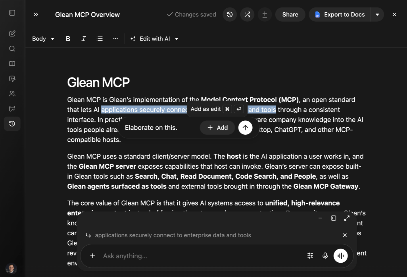 Canvas queued edits example