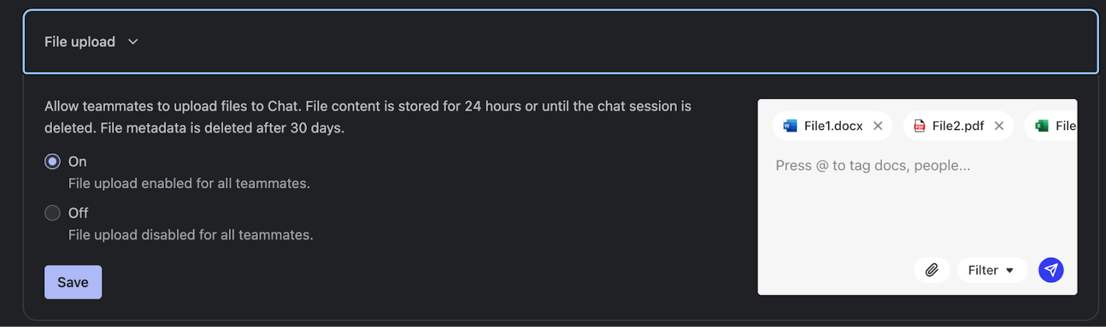 File Upload Settings 1
