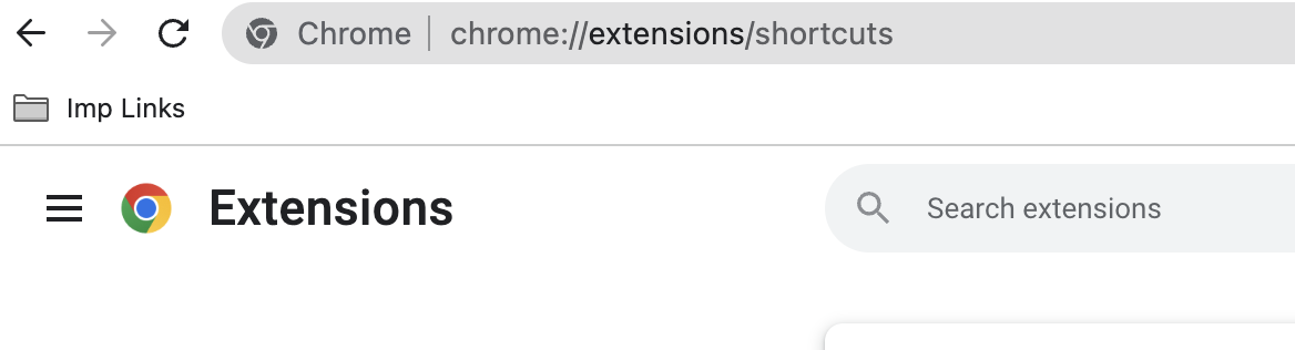 Glean Shortcut Settings