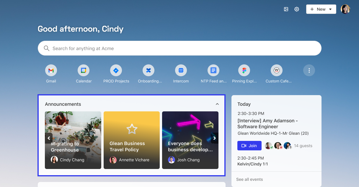 Announcements Overview