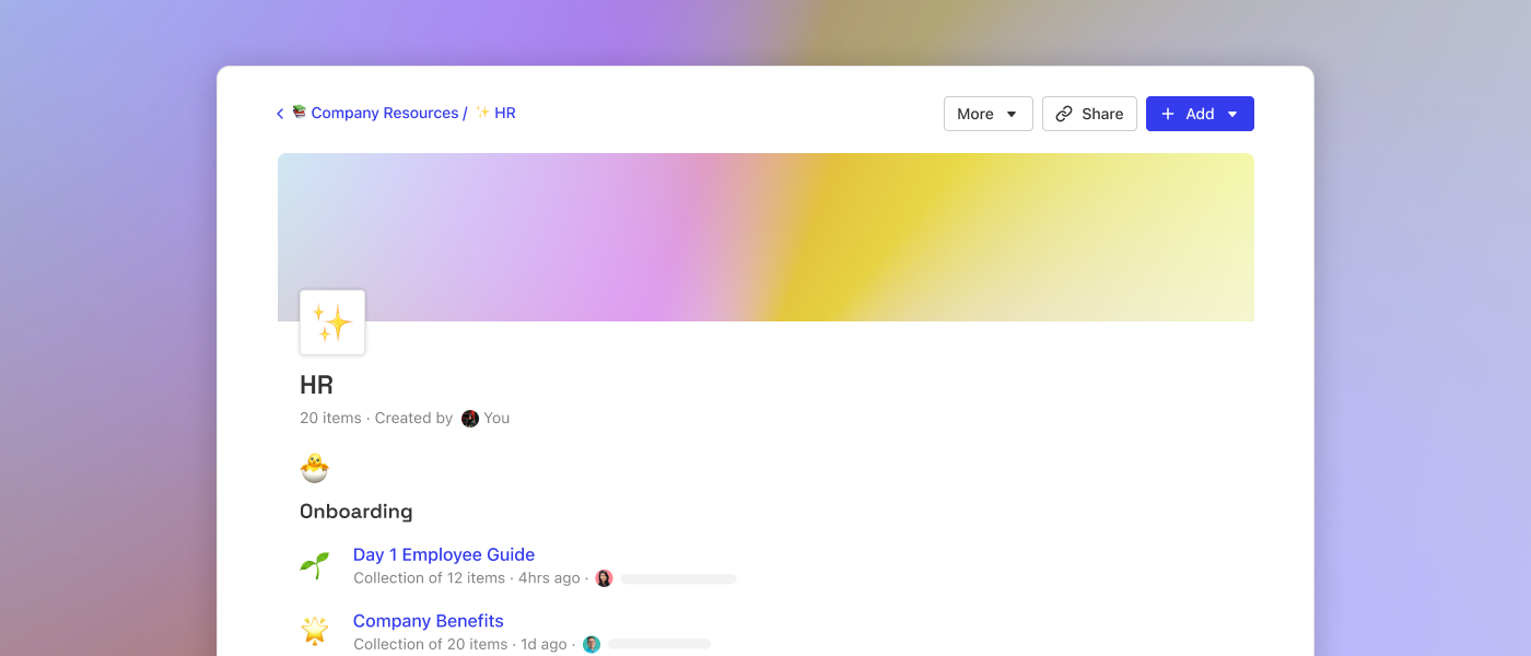 Collections Overview