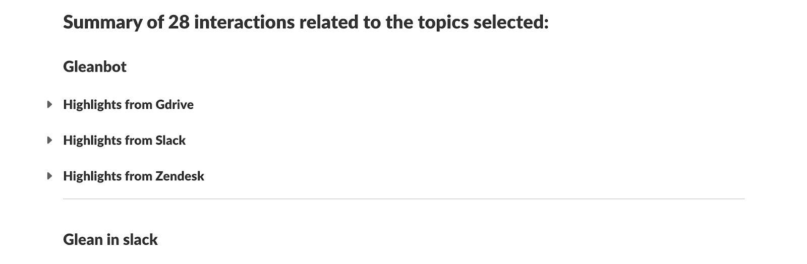 Example of Topic Subscription