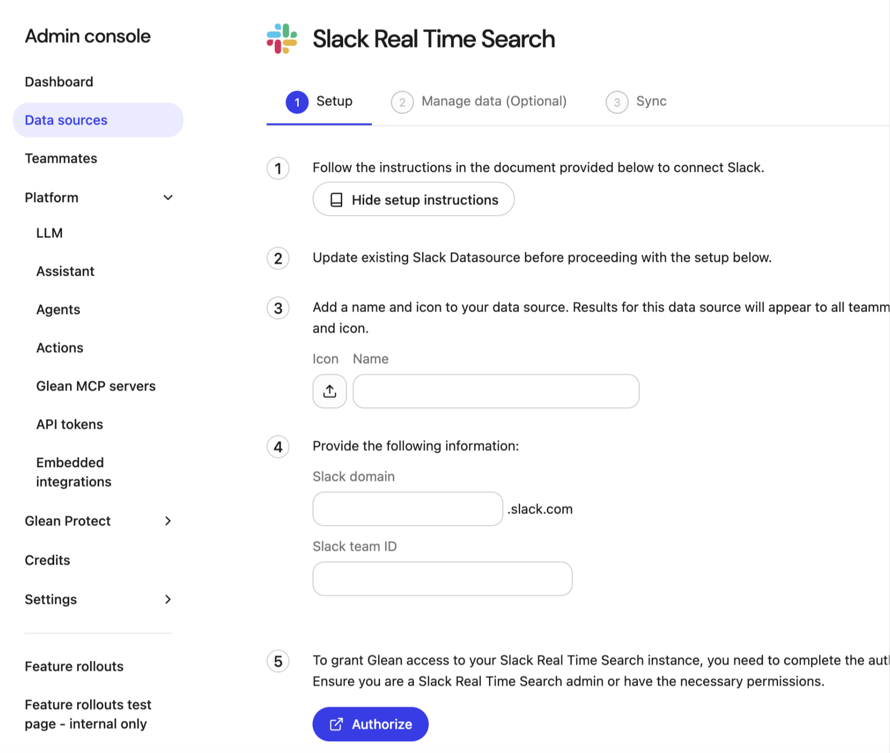 Slack Central App Upgrade