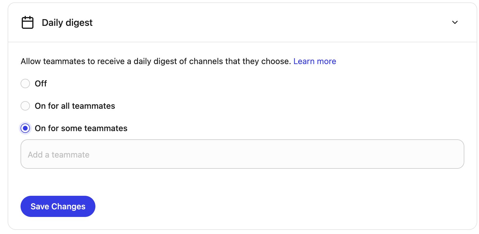 Configuring Glean channels