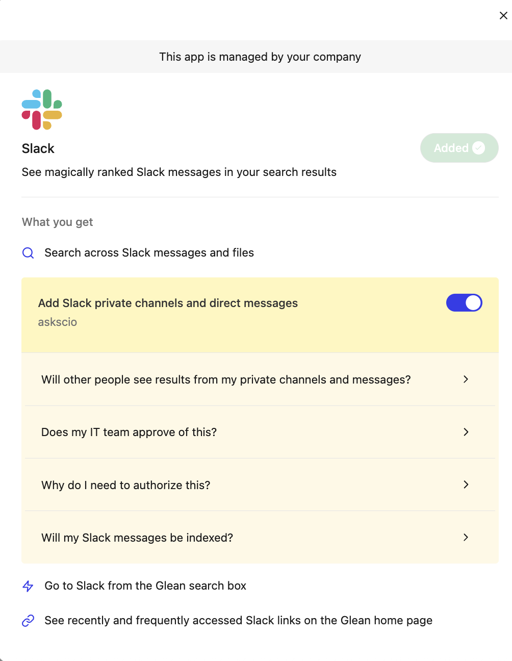 Slack RTS Connect