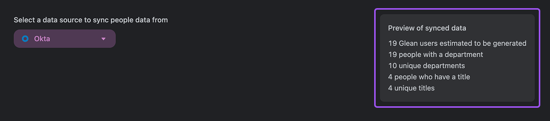 People Data Statistics